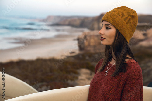 Surfer girl