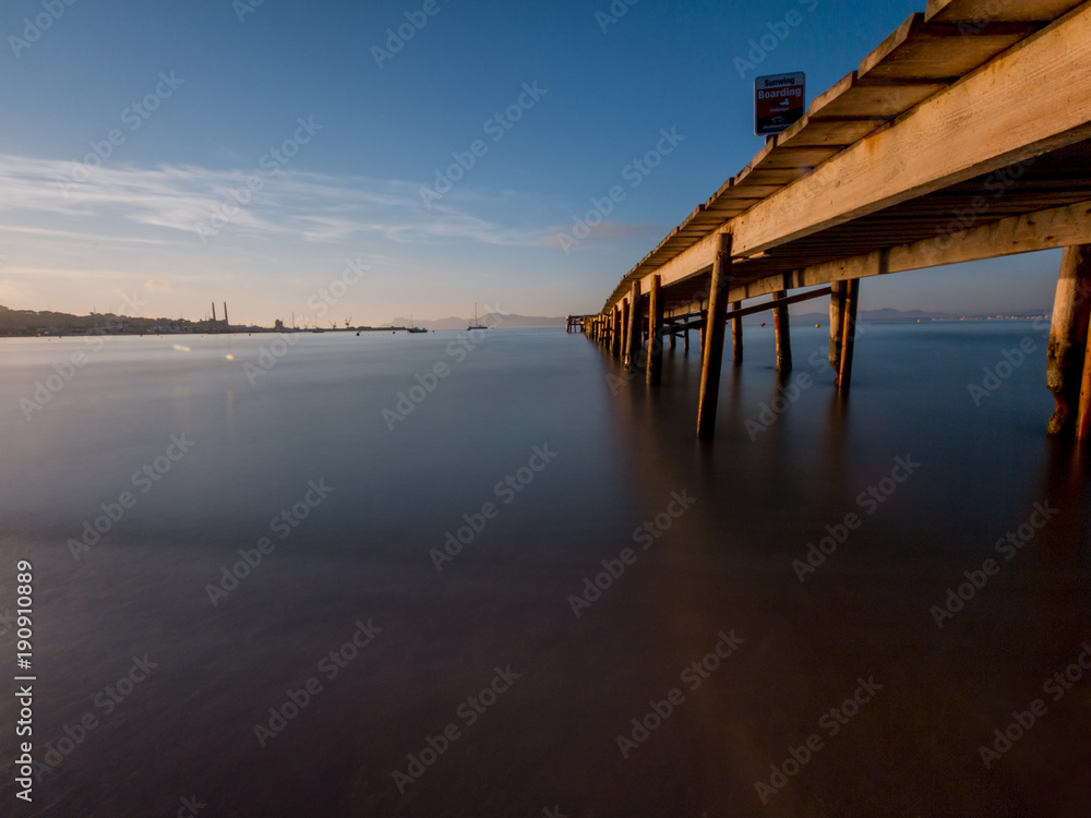 Mallora sunrise bridge