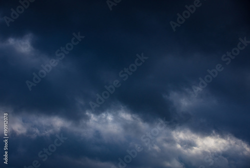Fototapeta Naklejka Na Ścianę i Meble -  Textur Hintergrund dramatische Wolken
