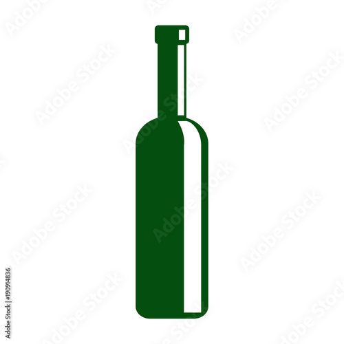 a bottle of white wine