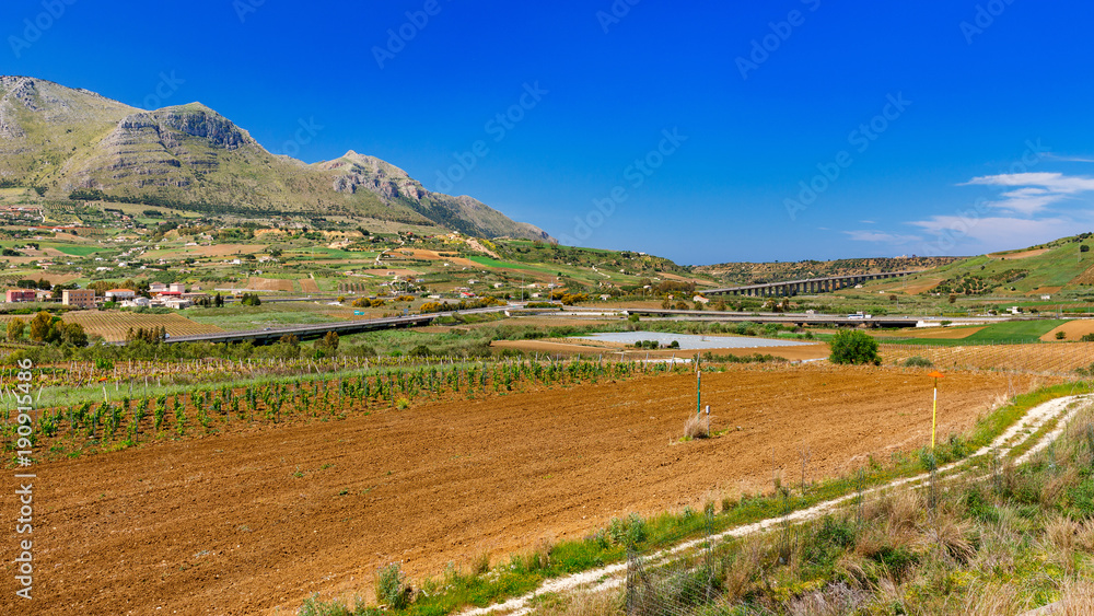 Krajobraz Sycylii