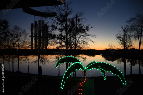 Sunset on Lake Oconee in Georgia