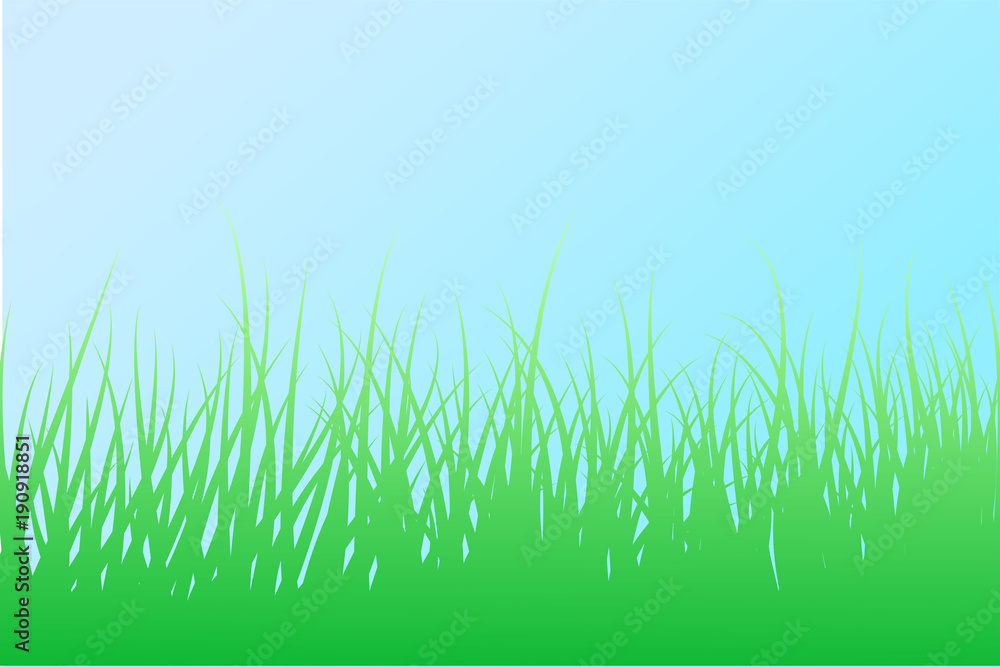 Fresh grass vector illustration Fresh grass vector illustration
