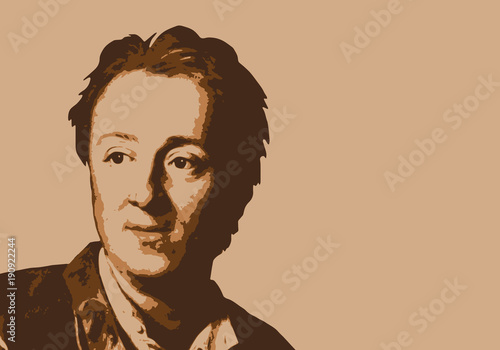Diderot - écrivain - portrait - personnage célèbre - littérature - personnage - livre - philosophe -18ème siècle