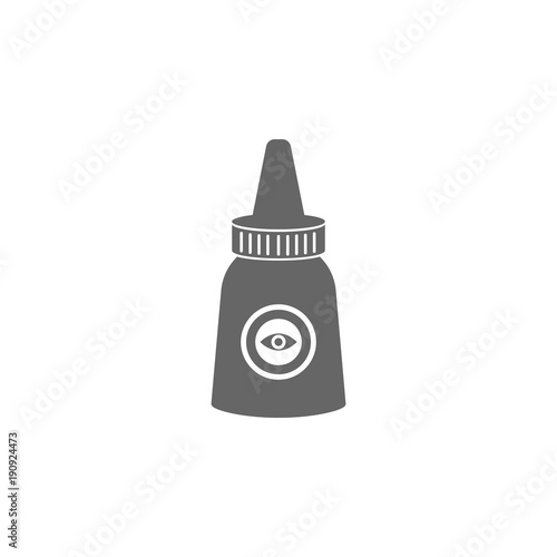 Medical eye drops icon Simple element illustration. Symbol design from Medical collection. Can be used in web and mobile.