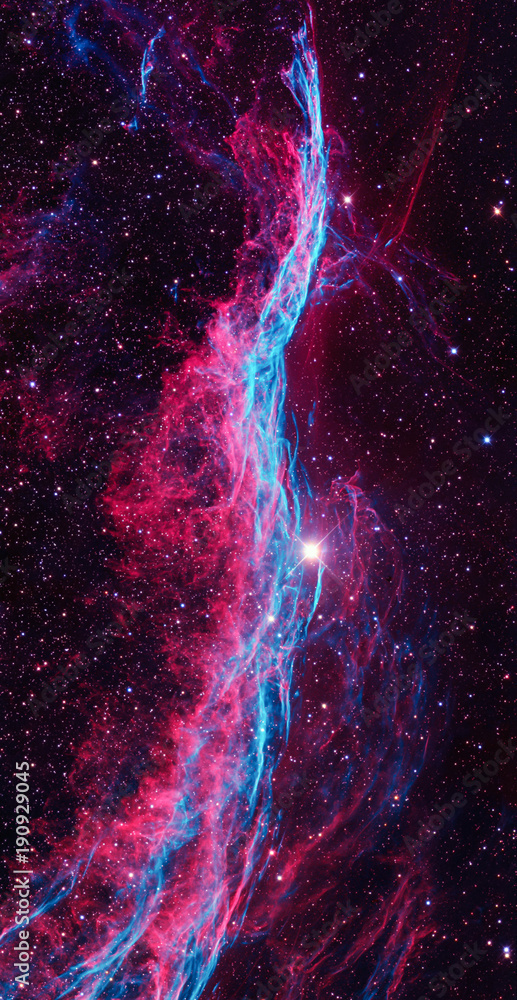 Obraz na plátně Stars nebula in space.