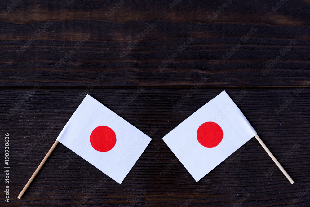 Japanese paper flags