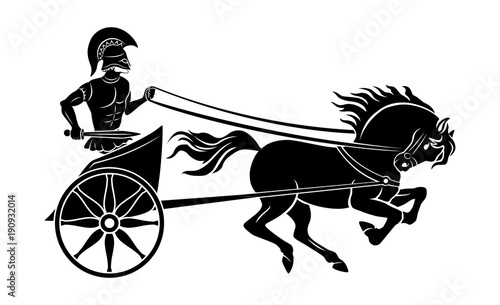 chariot  gladiator photo