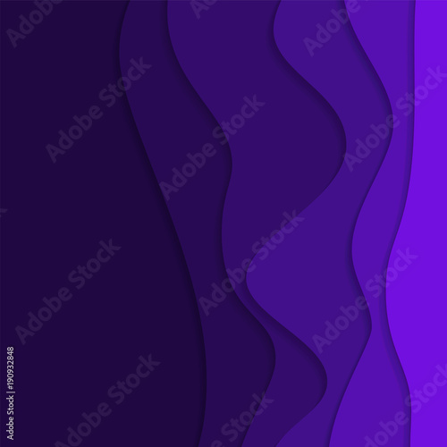 abstract vector background with curves and shadows