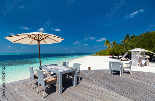 Restaurant at beach © BlueOrange Studio