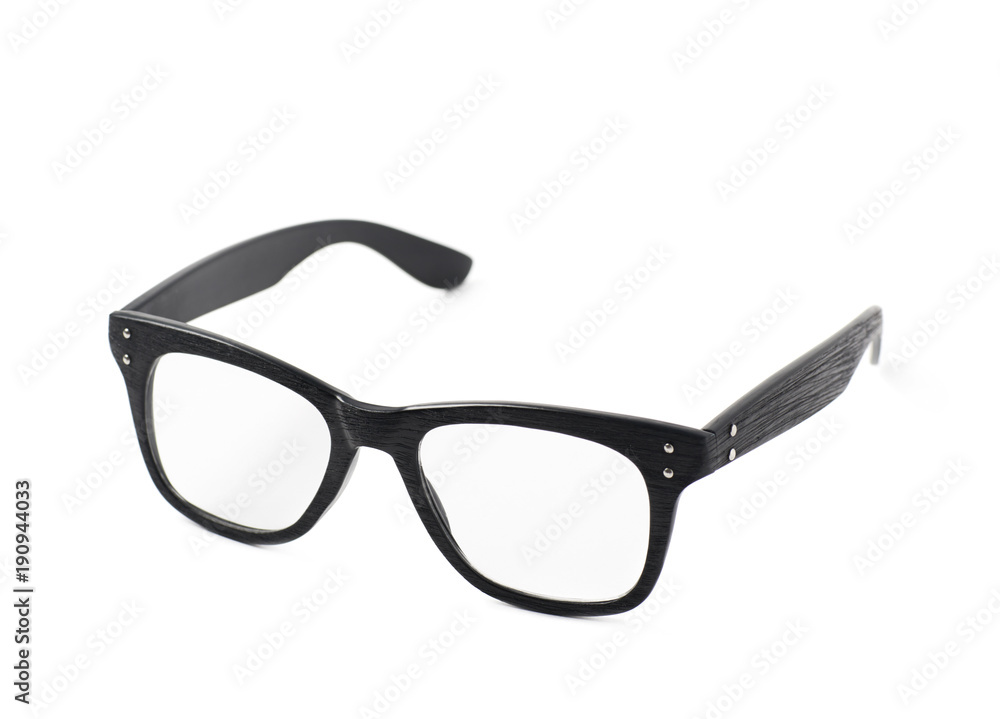 Pair of optical glasses isolated Pair of optical glasses isolated