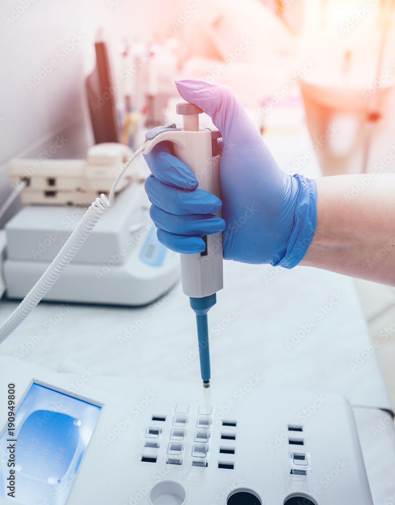 Medical equipment. Biochemistry test. Technology Medical equipment. Biochemistry test. Technology
