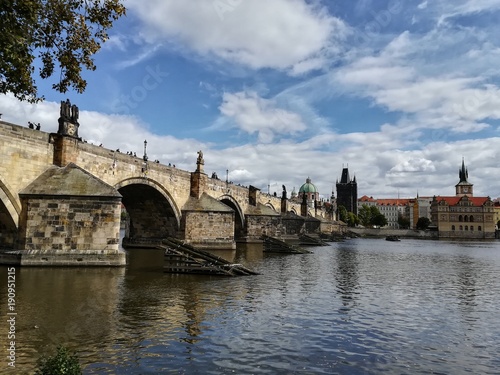 Prag - Brücke - Tourismus