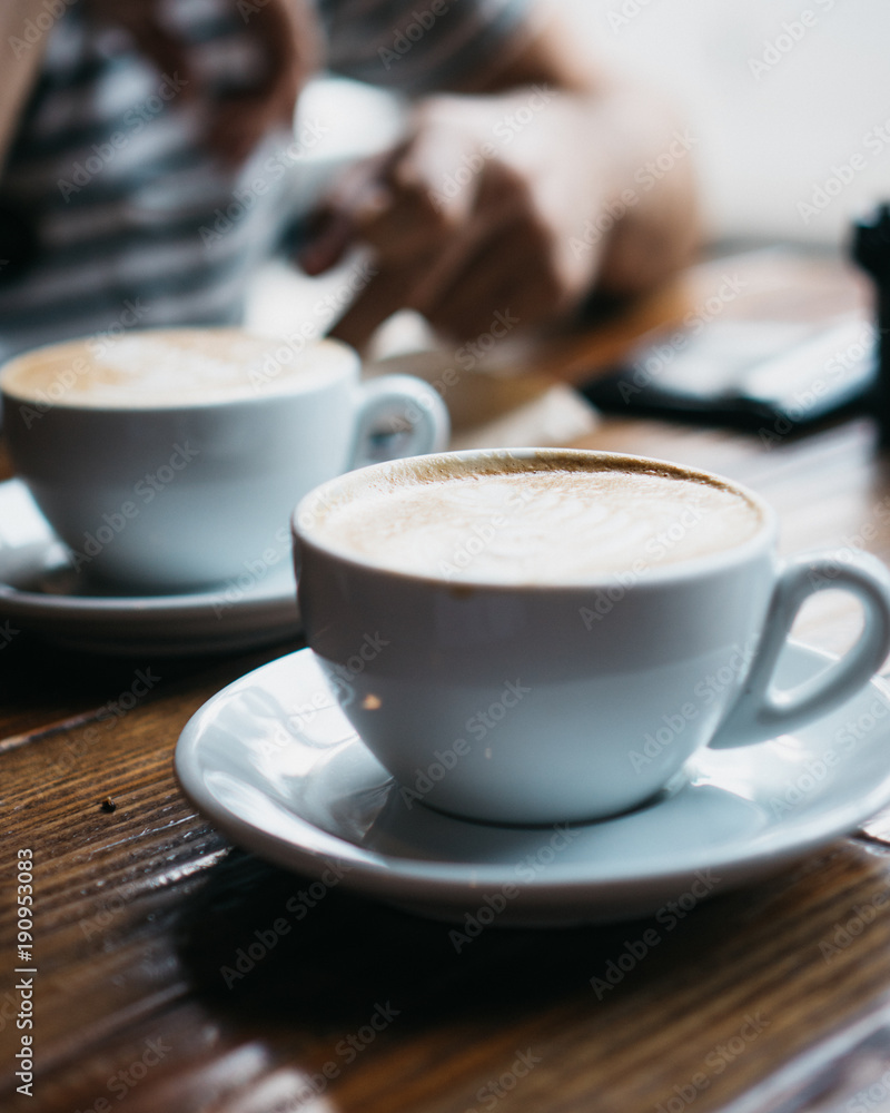 Man Drinking coffee at cafe Man Drinking coffee at cafe