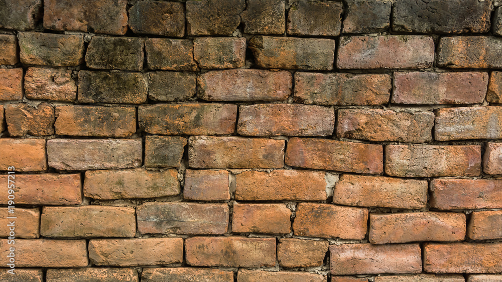 brick wall for background