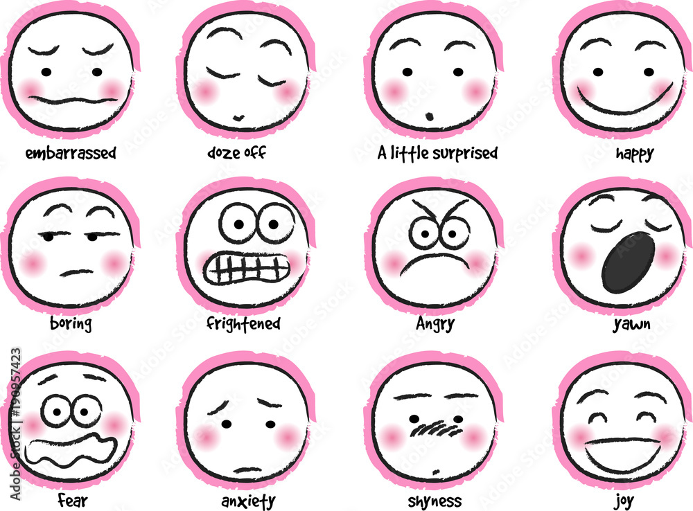 round face Expression package round face Expression package