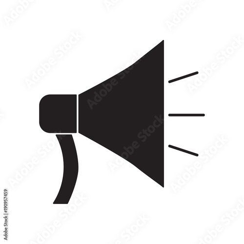 megaphone icon- vector illustration