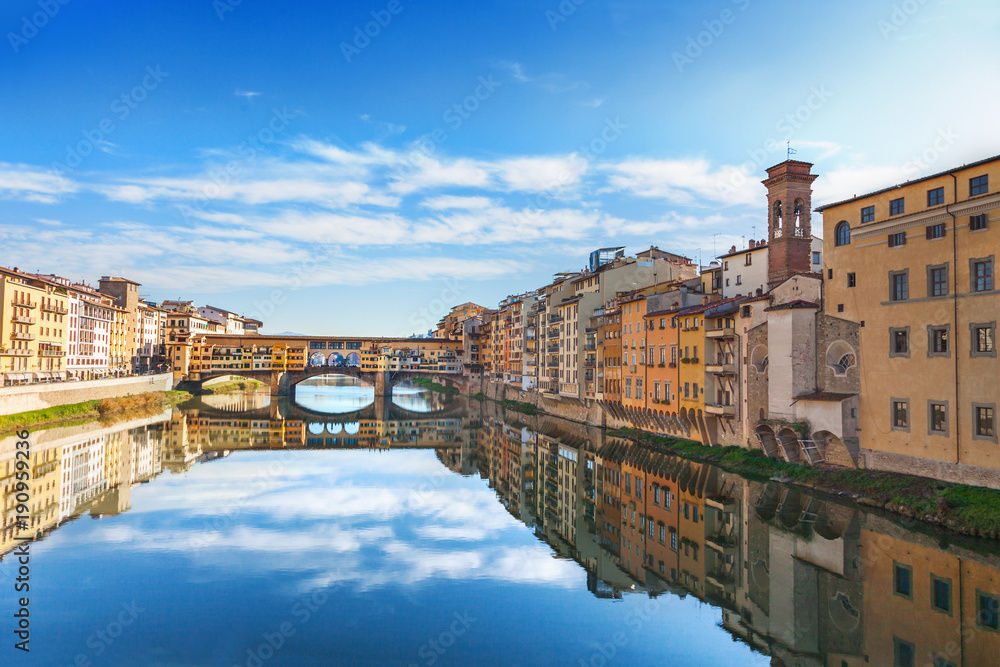 Obraz premium View of Ponte Vecchio. Florence, Italy
