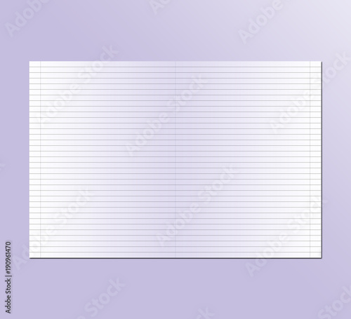 Wallpaper Mural Notebook in the ruler Torontodigital.ca