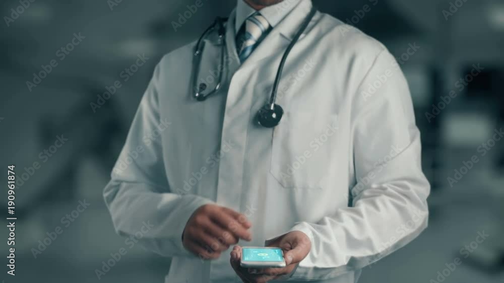 Doctor holding in hand Patient Doctor holding in hand Patient