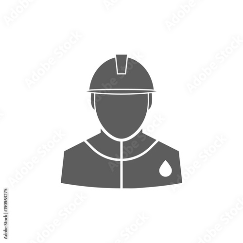 oilman icon. Element of oil and gas icon. Premium quality graphic design icon. Signs and symbols collection icon for websites, web design, mobile app