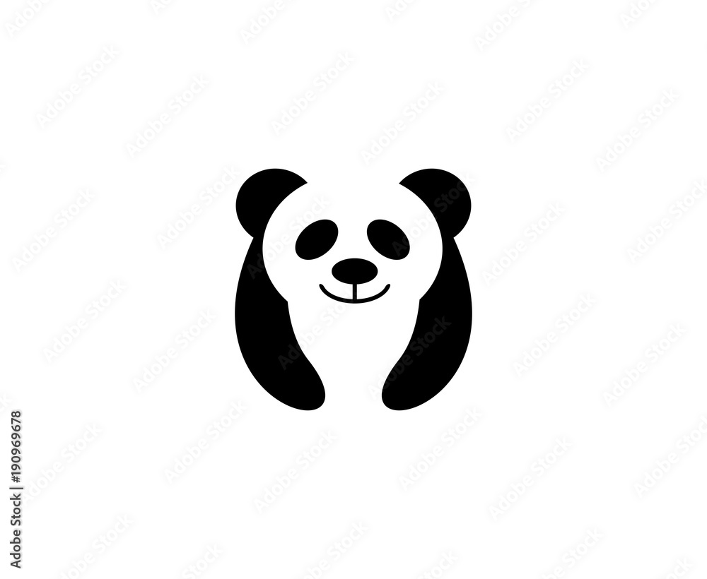 Fototapeta premium Panda logo
