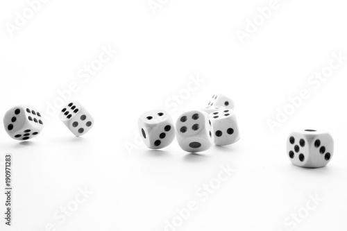Dice background   Dice are small throwable objects with multiple resting positions  used for generating random number