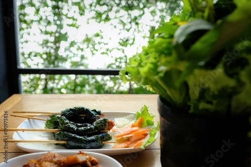 Vietnamese Traditional food on Table
