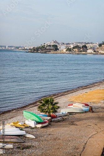 Fishing boats in Altea