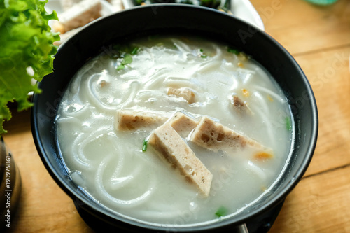 Vietnamese Traditional food on Table