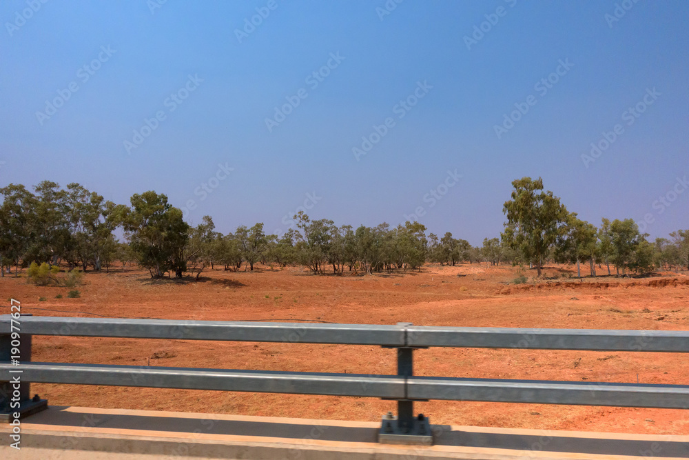 Dry Palmer River in the outback of the Northern Territory