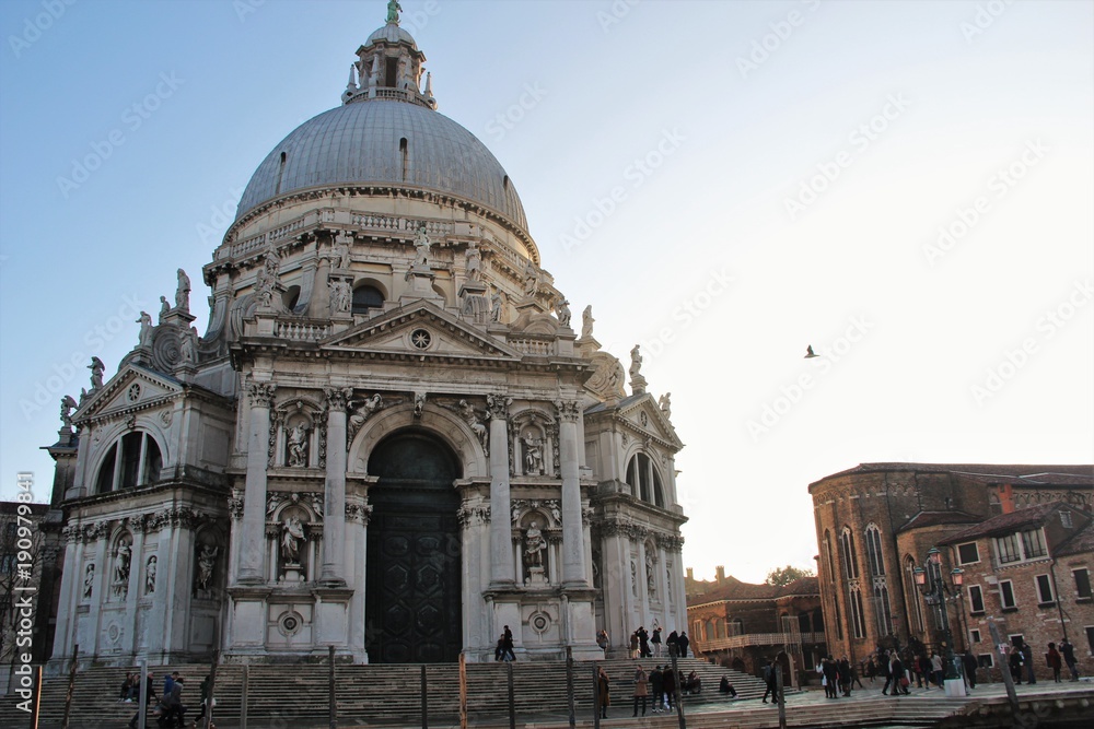 Basilique Santa Maria Della Salute, Venise, Italie