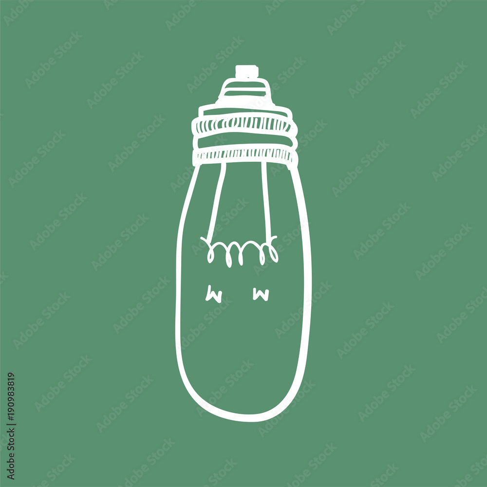 Illustration of a light bulb