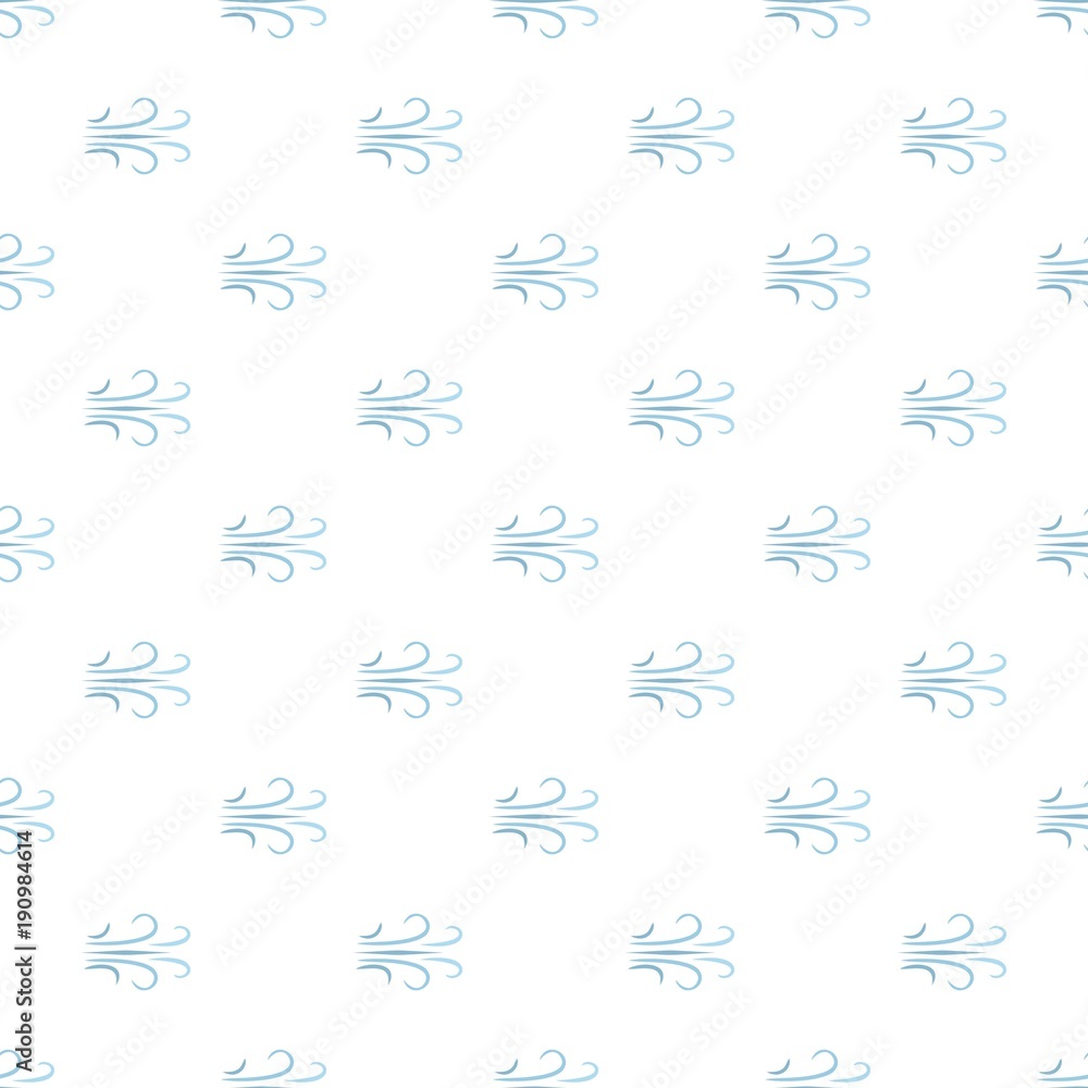 Wind pattern seamless in flat style for any design Wind pattern seamless in flat style for any design