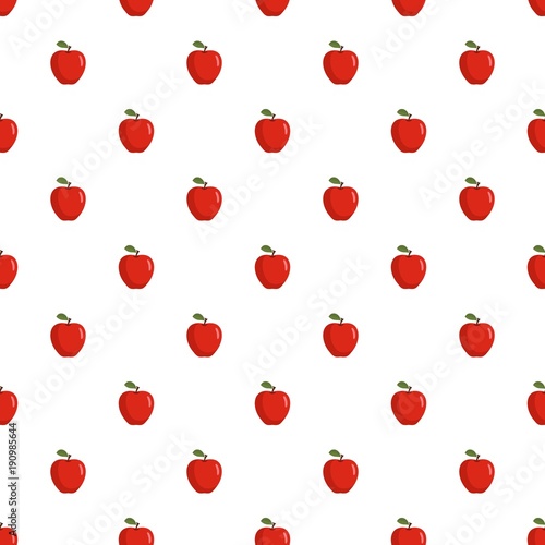 Apple pattern seamless in flat style for any design