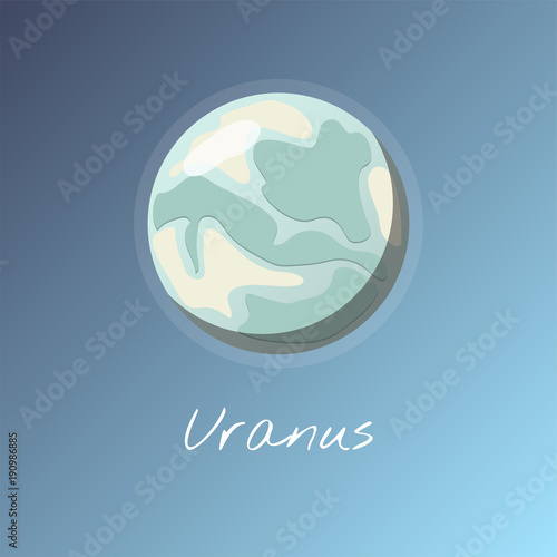 Fototapeta Naklejka Na Ścianę i Meble -  Illustration of uranus