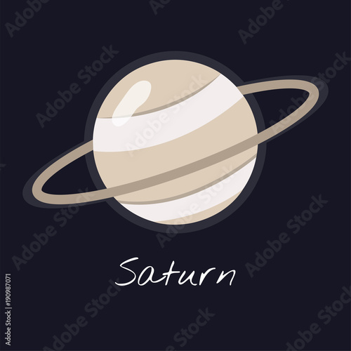 Fototapeta Naklejka Na Ścianę i Meble -  Illustration of solar system