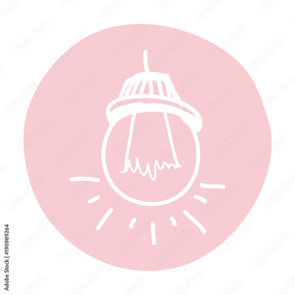 Illustration of a light bulb