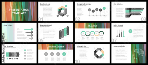 Business presentation templates