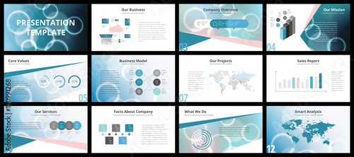 Business presentation templates