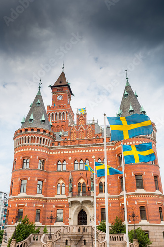 Helsingborg town hall. Sweden