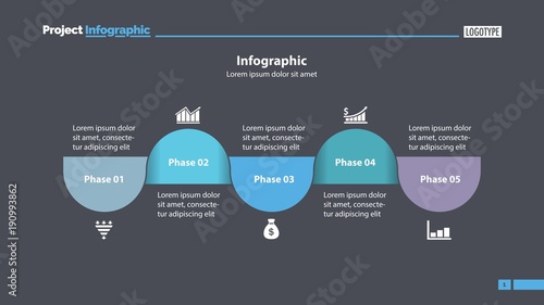 Five Steps Plan Slide Template