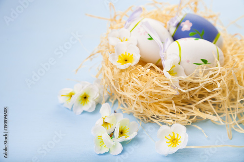 Wallpaper Mural Easter eggs in nest Torontodigital.ca