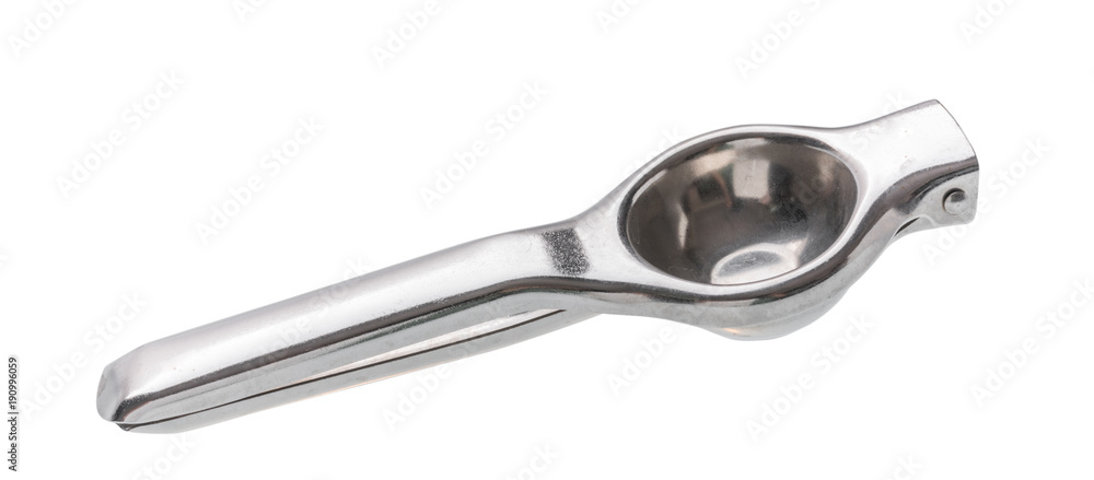 stainless squeezer isolated on white background with clipping path stainless squeezer isolated on white background with clipping path