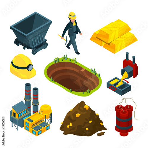 Isometric tools for mining industry