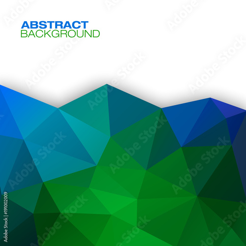 Triangle pattern background. Vector illustration