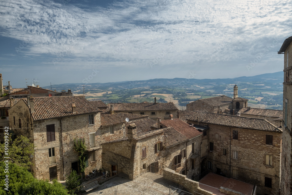View of Todi, in Umbria