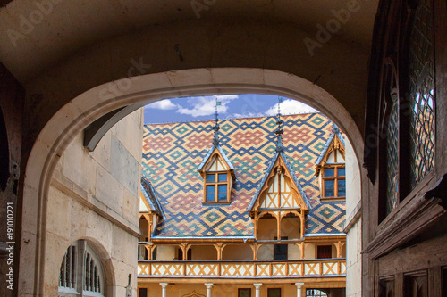 Beaune. Les Hospices, Côtes d'or, Bourgogne, France