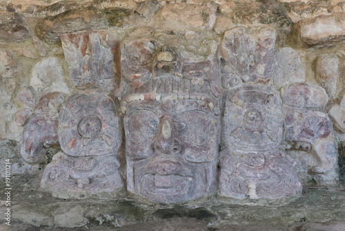 Edzna, eine archäologische Stätte der Maya mit der 