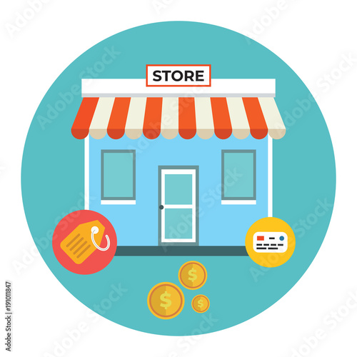 web store vector